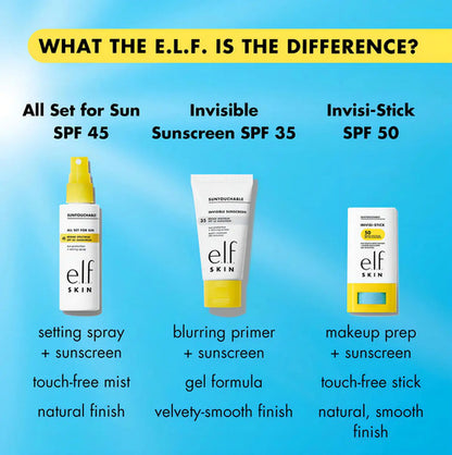 E.l.f. Skin Suntouchable Invisi-stick Sunscreen Spf 50