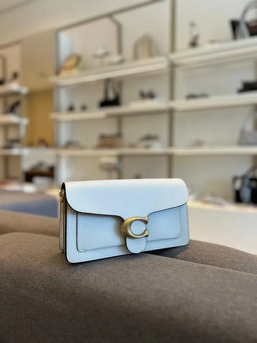 Coach Tabby Shoulder Bag 26 Off White - Ch857 White Plain Gold