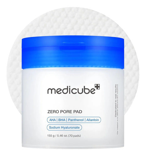 Viral Coreano! Medicube Toner Pads Zero Pore Pad 2.0 70 Pads Uso Diário/Noturno