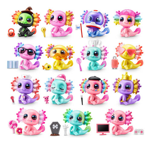 5 Surprise Zuru A-lot-a Axolotl Axolotls Random