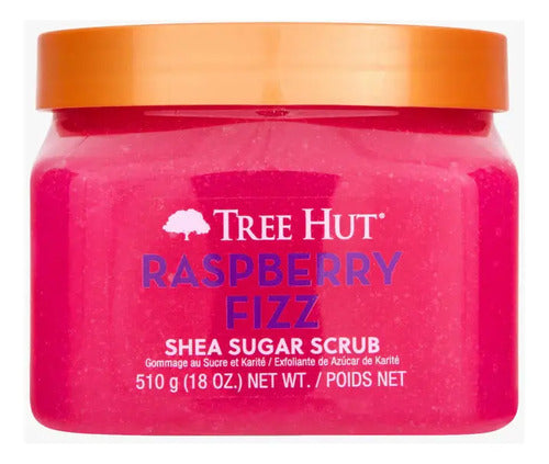 Esfoliante Corporal Raspberry Fizz da Tree Hut com Açúcar de Framboesa