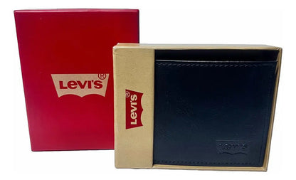 Levi's 31lp220113 Wallet Black Leather Black