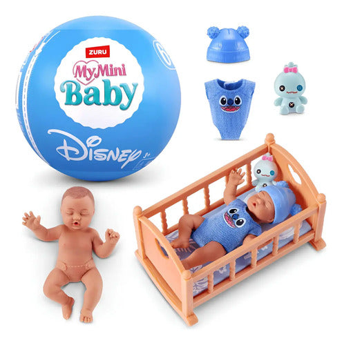 Coleção Zuru Mini Baby Disney Series Com Acessórios
