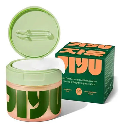 Jiyu Korean Skincare Anti-aging, Dark Spot & Wrinkle Pads Al All Skin Type Day/night