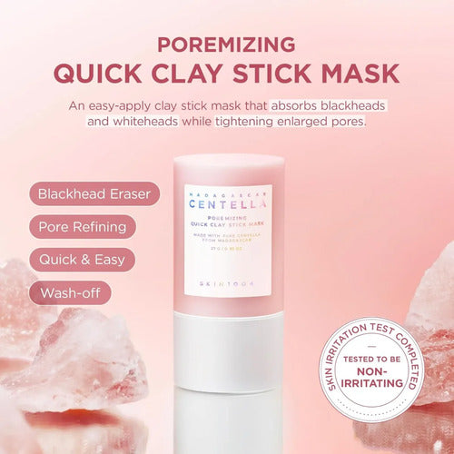 Madagascar Centella Pore Minimizing Quick Clay Stick Mask Normal