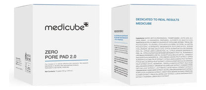 Viral Coreano! Medicube Toner Pads Zero Pore Pad 2.0 70 Pads Normal Day/night