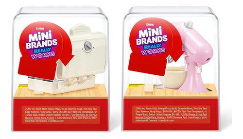 Mini Brands Kit De Cozinha - Máquina De Cupcake E Batedeira