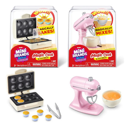 Mini Brands Kit De Cozinha - Máquina De Cupcake E Batedeira