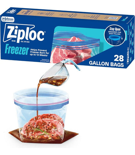 Saco Congelador Ziploc, 11 polegadas, Asj-243, 1, 1