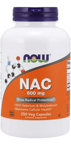 Now Supplements Now Nac Nac (n-acetyl Cysteine) 600 Mg Nac ( Nah