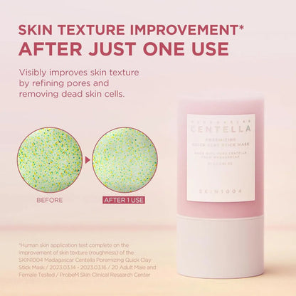 Madagascar Centella Pore Minimizing Quick Clay Stick Mask Normal