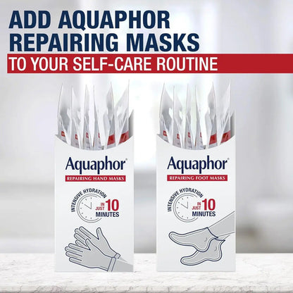 Aquaphor Intensive Repair Hand Mask Pack 6 Fragrance-free Fr No Fragrance