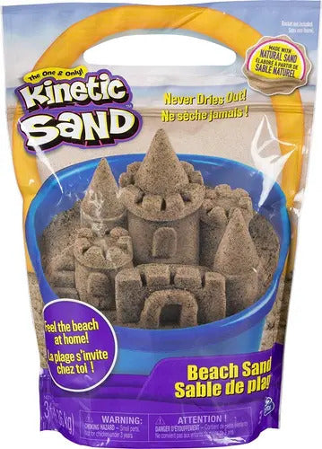Kinetic Sand 6028362 Brown Beach Sand Brown Beach Sand