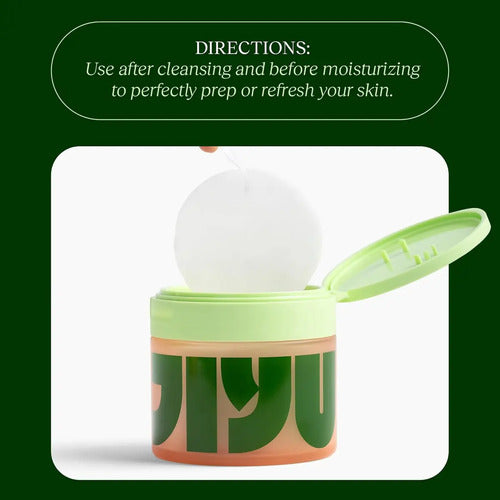 Jiyu Korean Skincare Anti-aging, Dark Spot & Wrinkle Pads Al All Skin Type Day/night