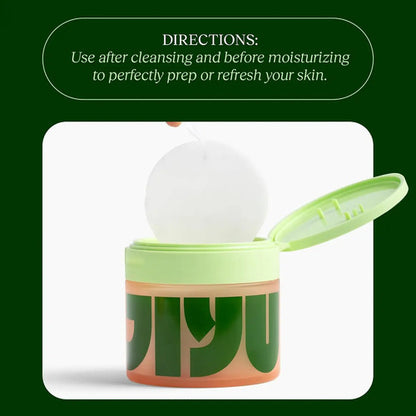 Jiyu Korean Skincare Anti-aging, Dark Spot & Wrinkle Pads Al All Skin Type Day/night