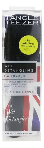 The Wet Detangler Black Tangle Teezer Detangling Hair Brush Graphite