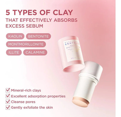 Madagascar Centella Pore Minimizing Quick Clay Stick Mask Normal