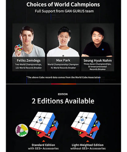 Cubershop Speed Cube 3x3 Black - 2 Pack Sale