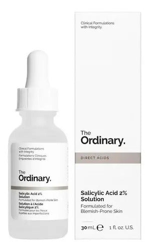 The Ordinary Deciem Esfoliantes Solução de Ácido Salicílico 2% Noite Normal