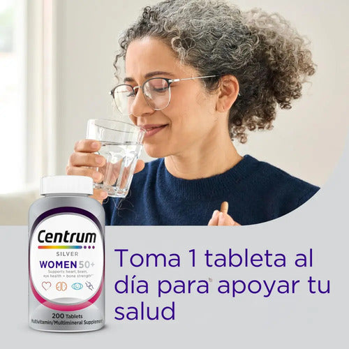Centrum Minerals/vitamins Centrum Silver Women Tablets Unit  Val: 06/24