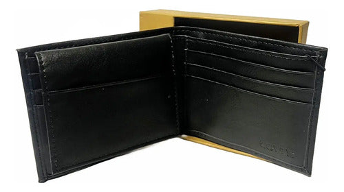 Levi's 31lp220113 Wallet Black Leather Black