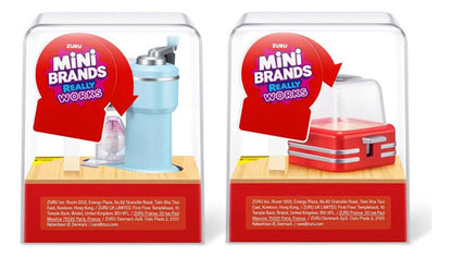 Mini Brands Kit De Cozinha - Máquina De Sorvete E Pipoqueira