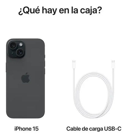 Apple iPhone 15 iPhone 15 Yes Black 128 Gb 6 Gb Black