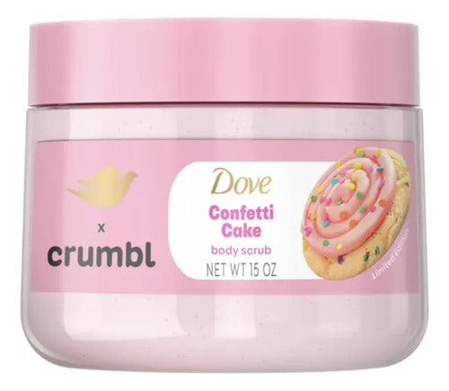 Dove Crumbl Exfoliating Body Scrub, 15 Oz Confetti Cake Frag