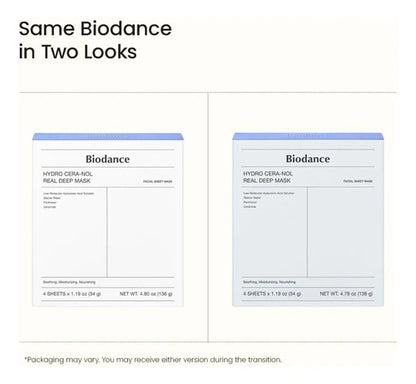 Biodance Face Mask.- Skin Type Wax-nol Unit