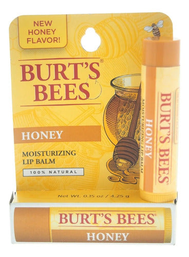 Burt's Bees Honey Lip Balm (pacote Com 3)
