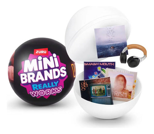 Mini Brands Really Works Vinyl Capsule Series 1 (1 Pack) by ZURU