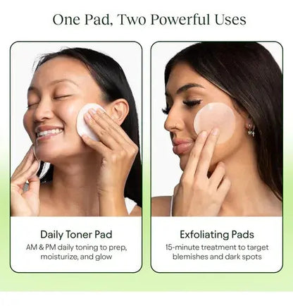 Jiyu Korean Skincare Anti-aging, Dark Spot & Wrinkle Pads Al All Skin Type Day/night