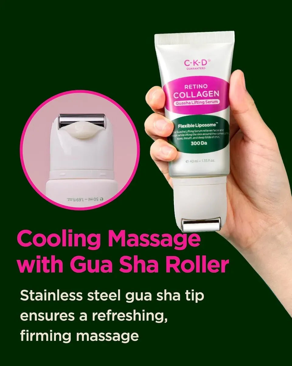Ckd Retino Collagen Guasha Serum Com Roller
