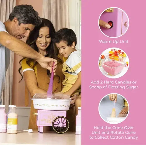 Máquina De Algodão Doce Nostalgia