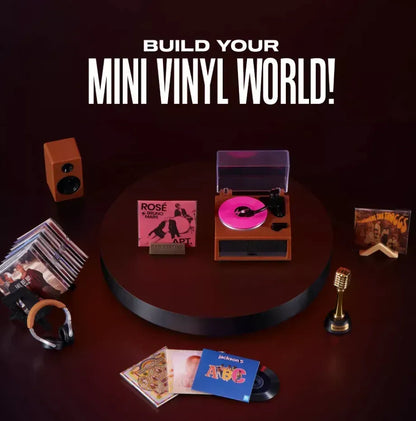 Vinilo Mini Marcas Zuru - ¡Realmente reproduce música!
