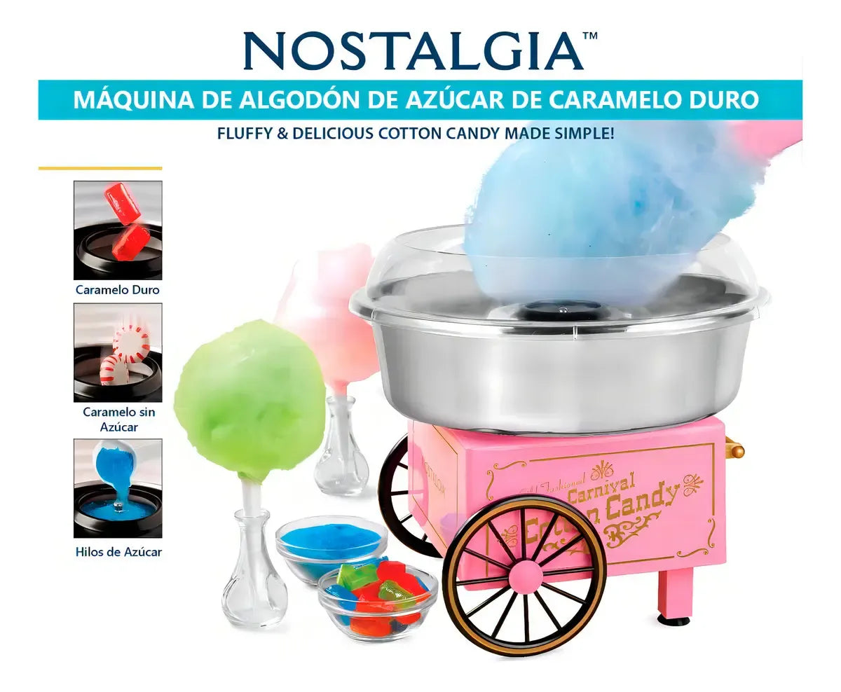 Máquina De Algodão Doce Nostalgia