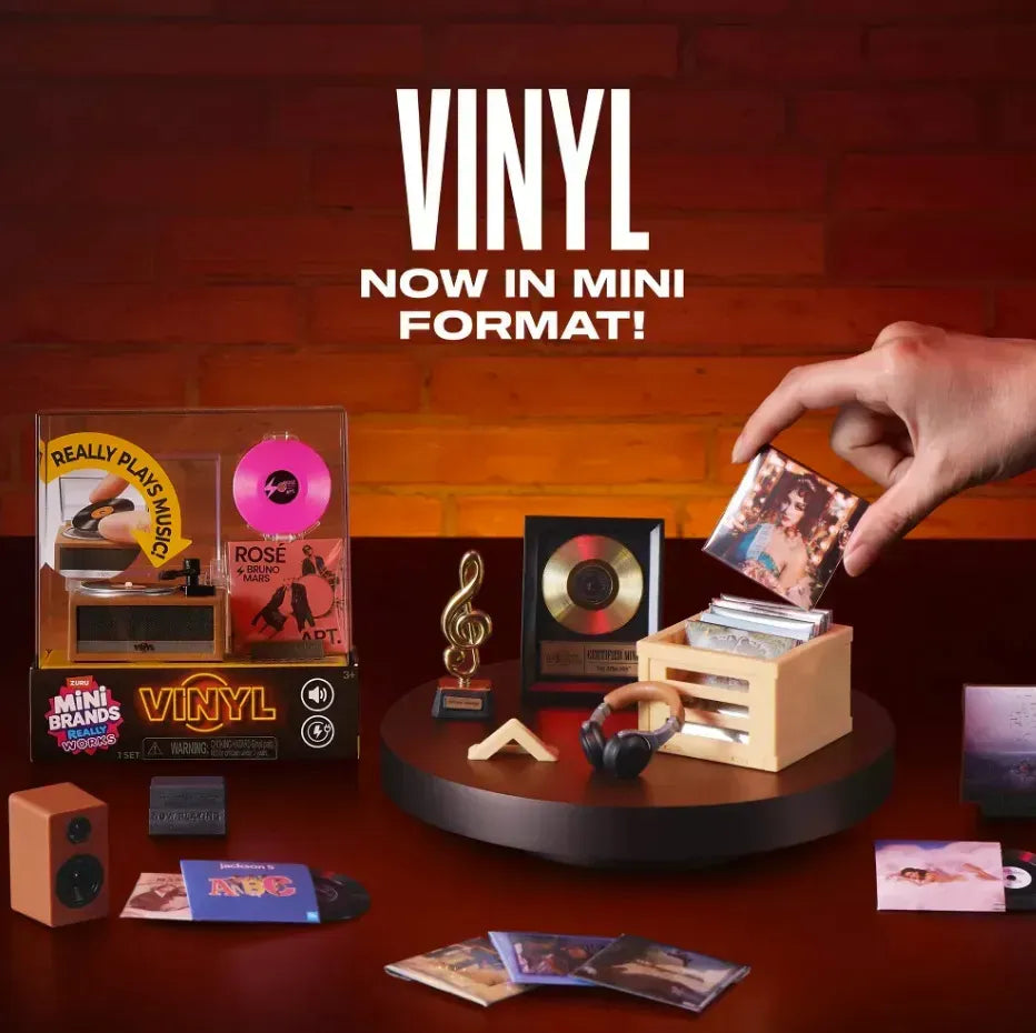 Vinil Zuru Mini Brands - Toca de verdade!!!!