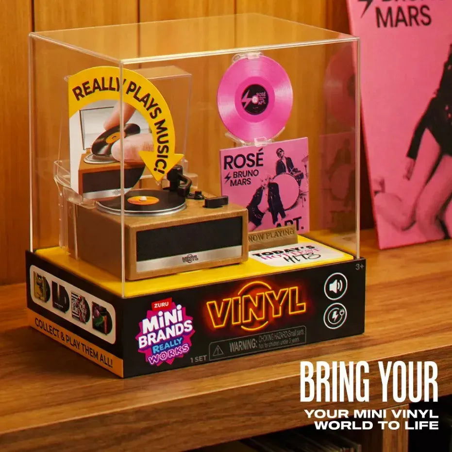 Vinil Zuru Mini Brands - Toca de verdade!!!!