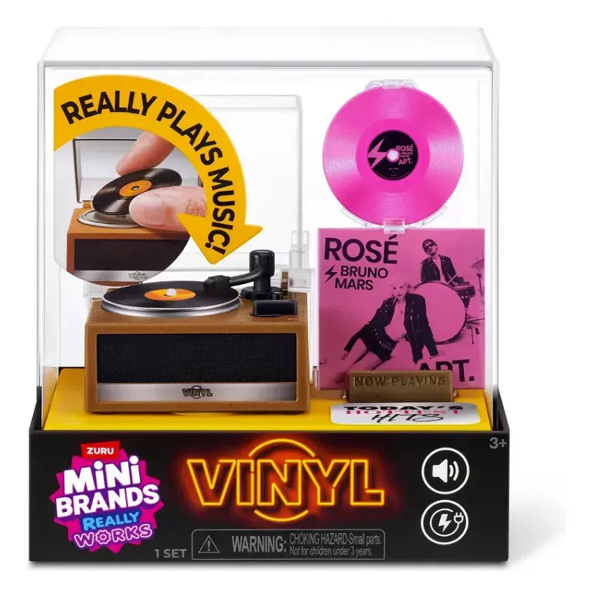 Vinil Zuru Mini Brands - Toca de verdade!!!!