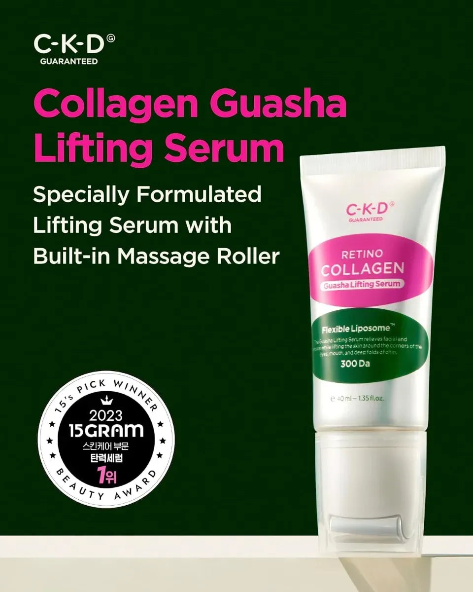 Ckd Retino Collagen Guasha Serum Com Roller
