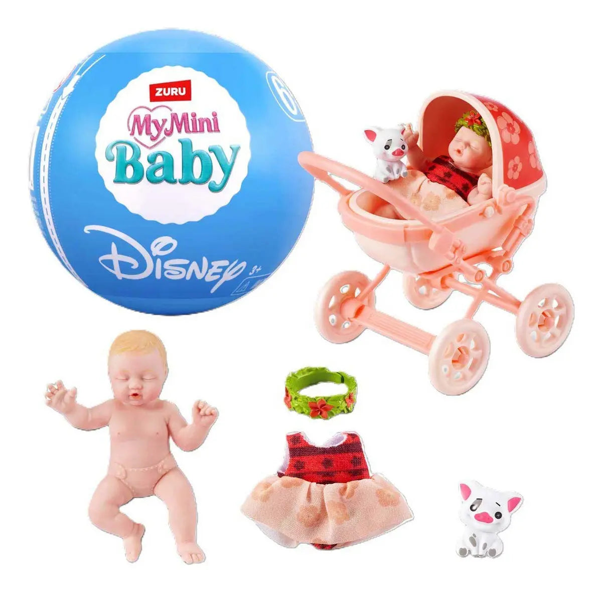 Coleção Zuru Mini Baby Disney Series Com Acessórios