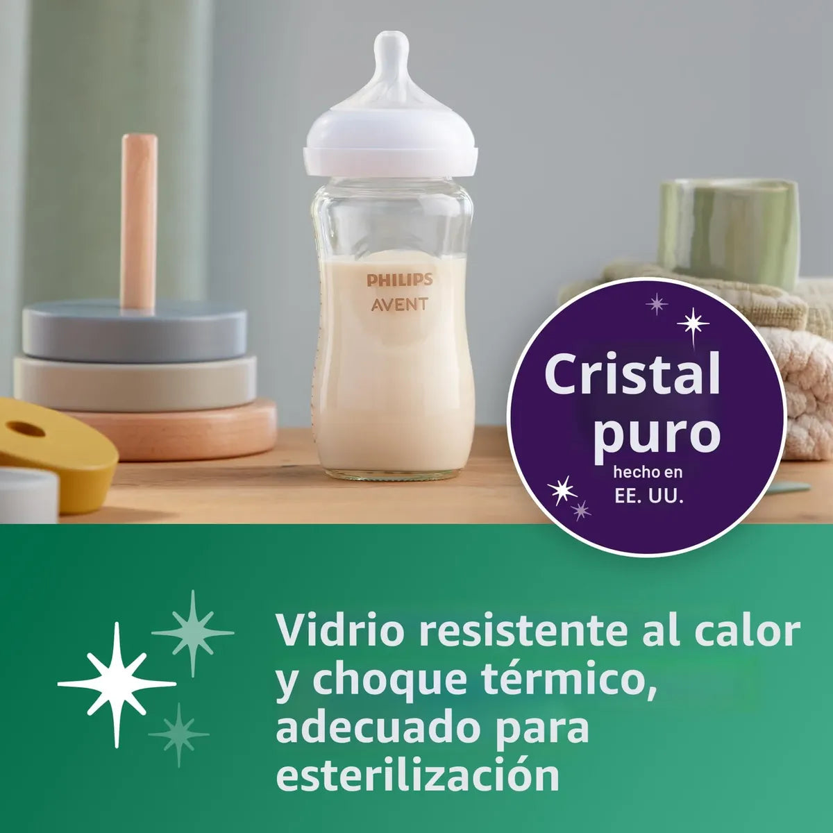 Philips Avent Natural Kit Starter de vidro 5 peças