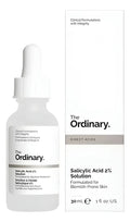 The Ordlnary Ácido Salicílico 2% Solução esfoliante pele normal