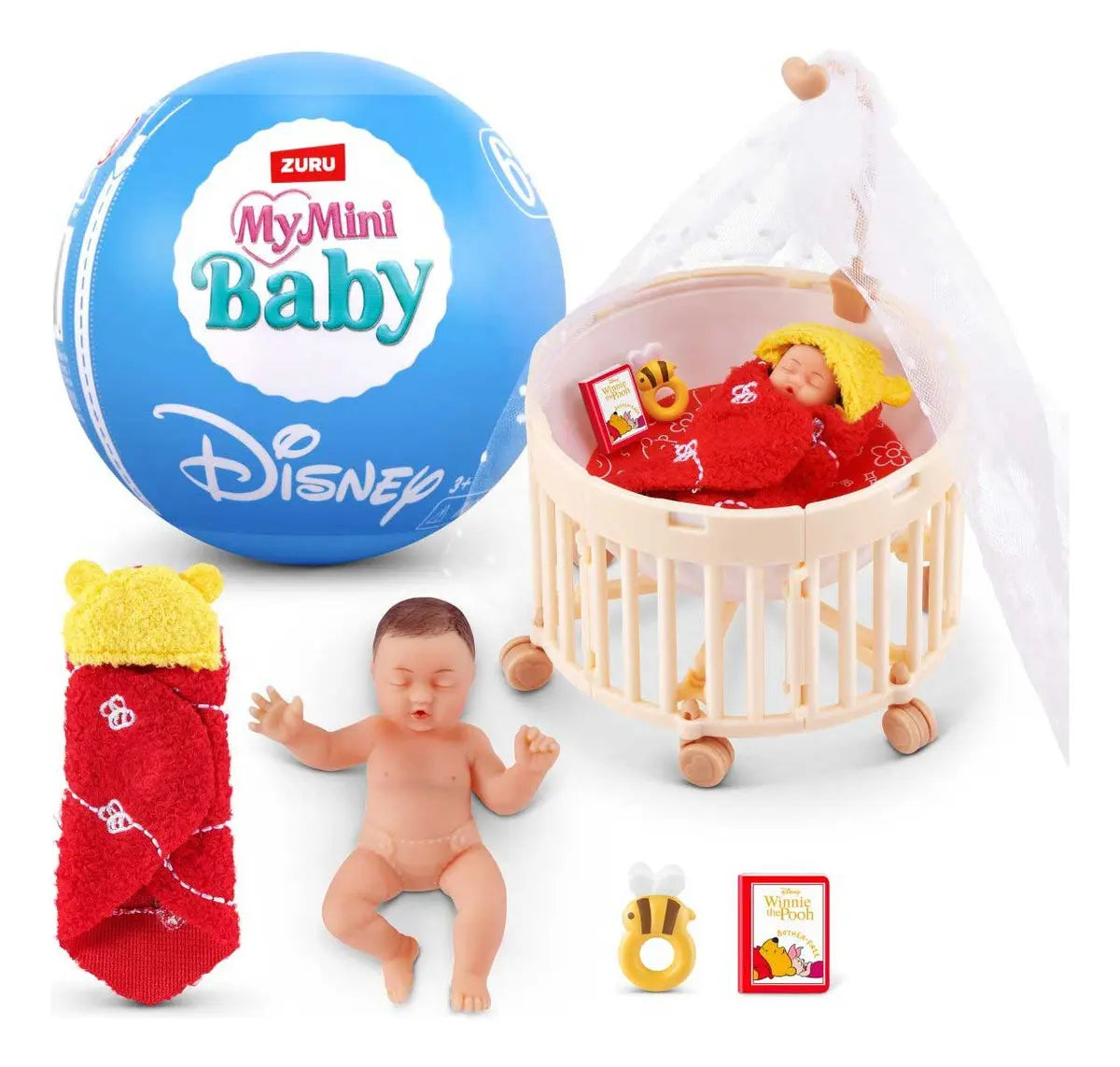 Coleção Zuru Mini Baby Disney Series Com Acessórios