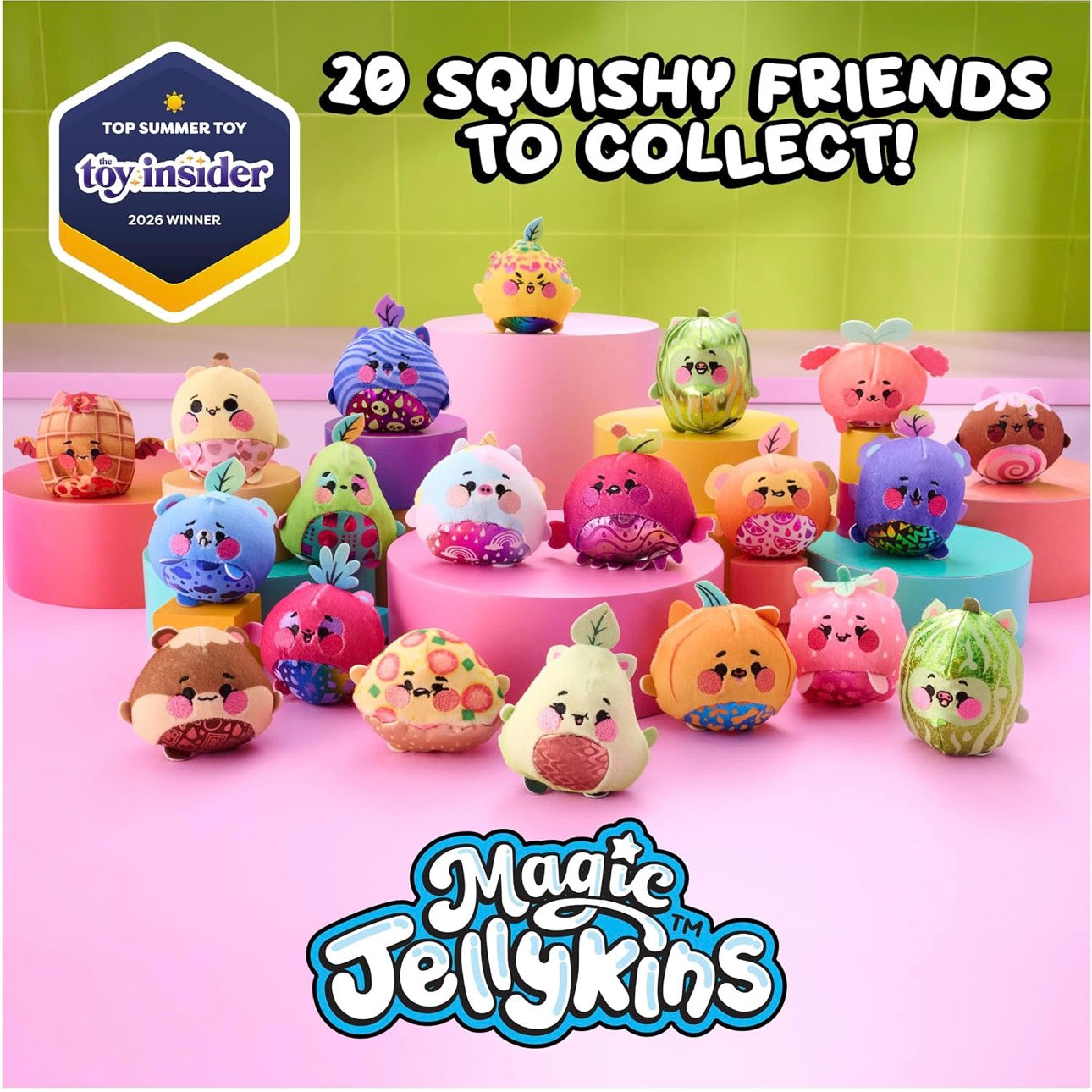 2 Magic Jellykins surprise toys water activated