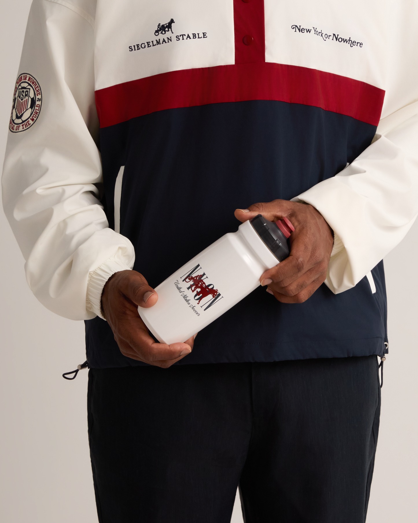 US Soccer Hat Trick Water Bottle