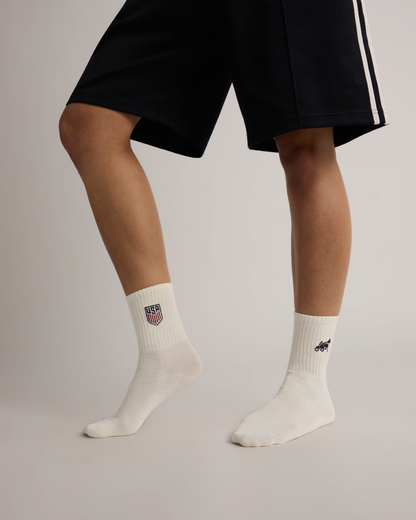US Soccer Hat Trick Tall Sock - Pack of 2