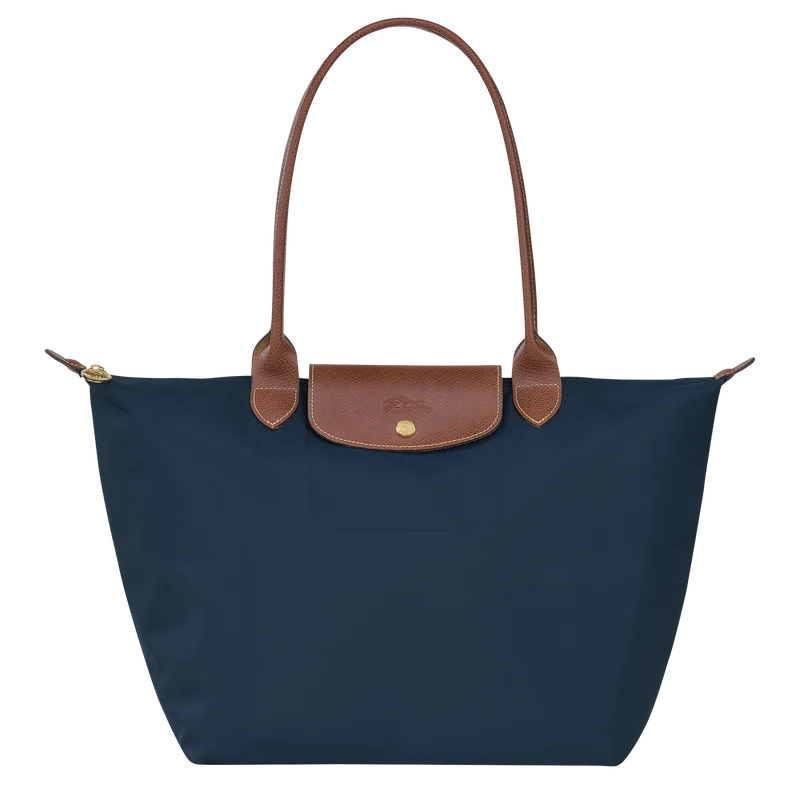 Le Pliage Original L Tote bag (Navy Blue)