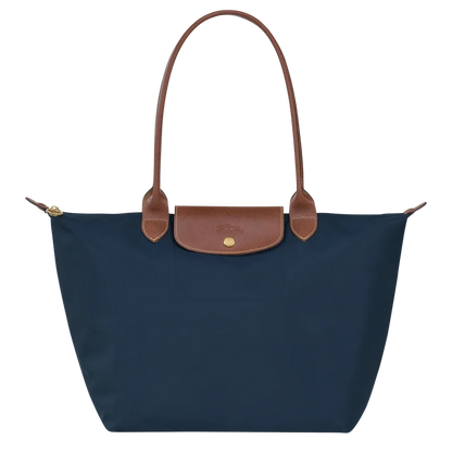 Le Pliage Original L Tote bag (Navy Blue)