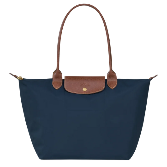 Bolso tote Le Pliage Original L (azul marino)